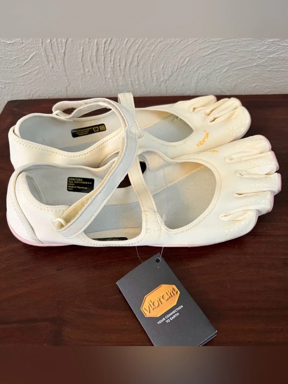 Vibram FiveFingers V Soul Unisex Barefoot Running Shoes Athletic White Size 41